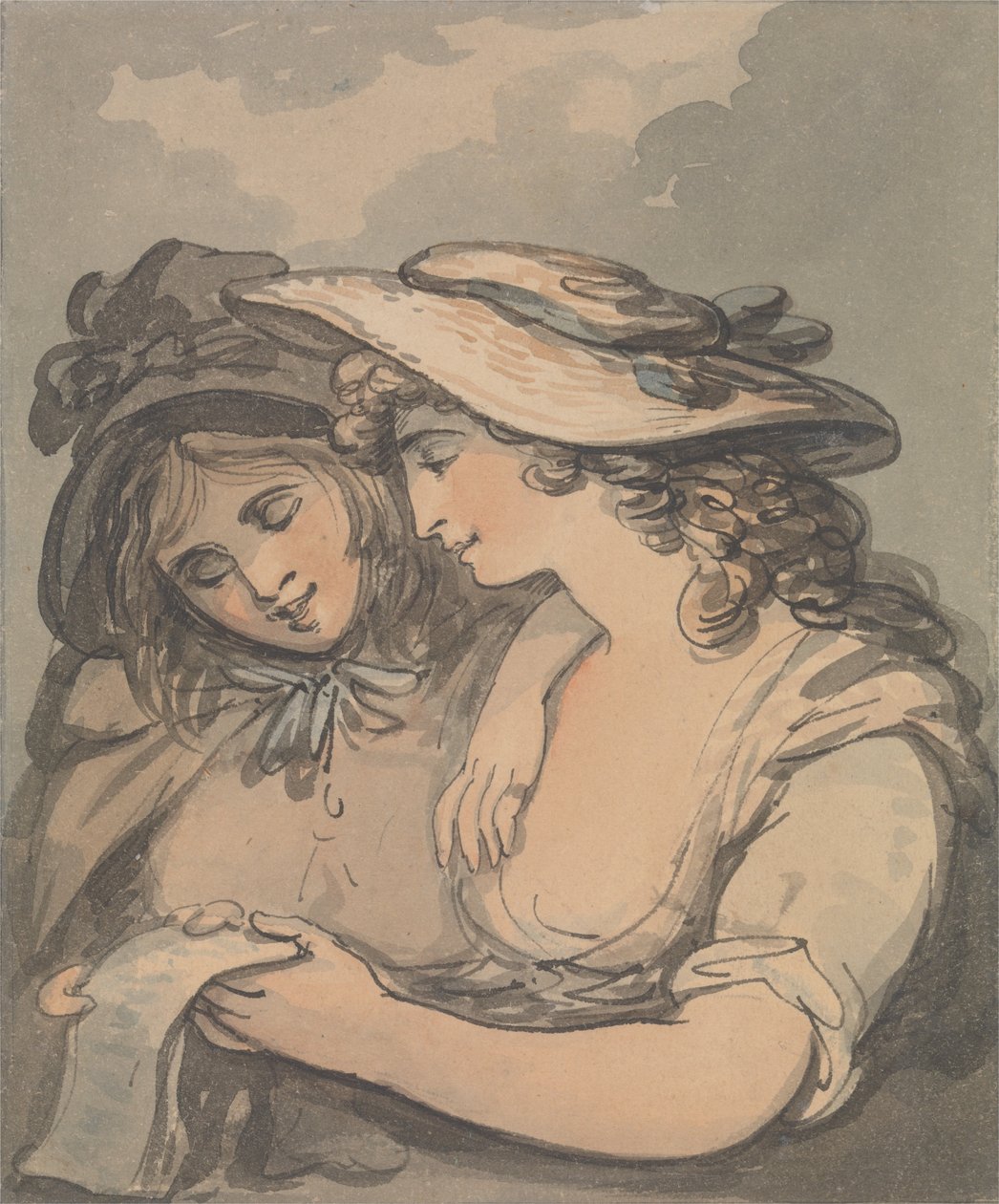 Die Balladensänger von Thomas Rowlandson
