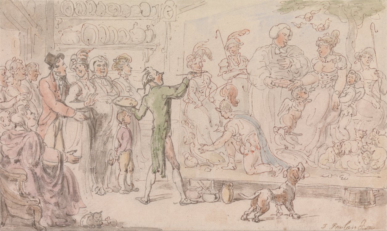 Der Pfarrer von Wakefield - Das Familienbild von Thomas Rowlandson
