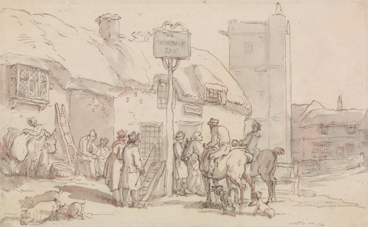 The Woolpack Inn von Thomas Rowlandson