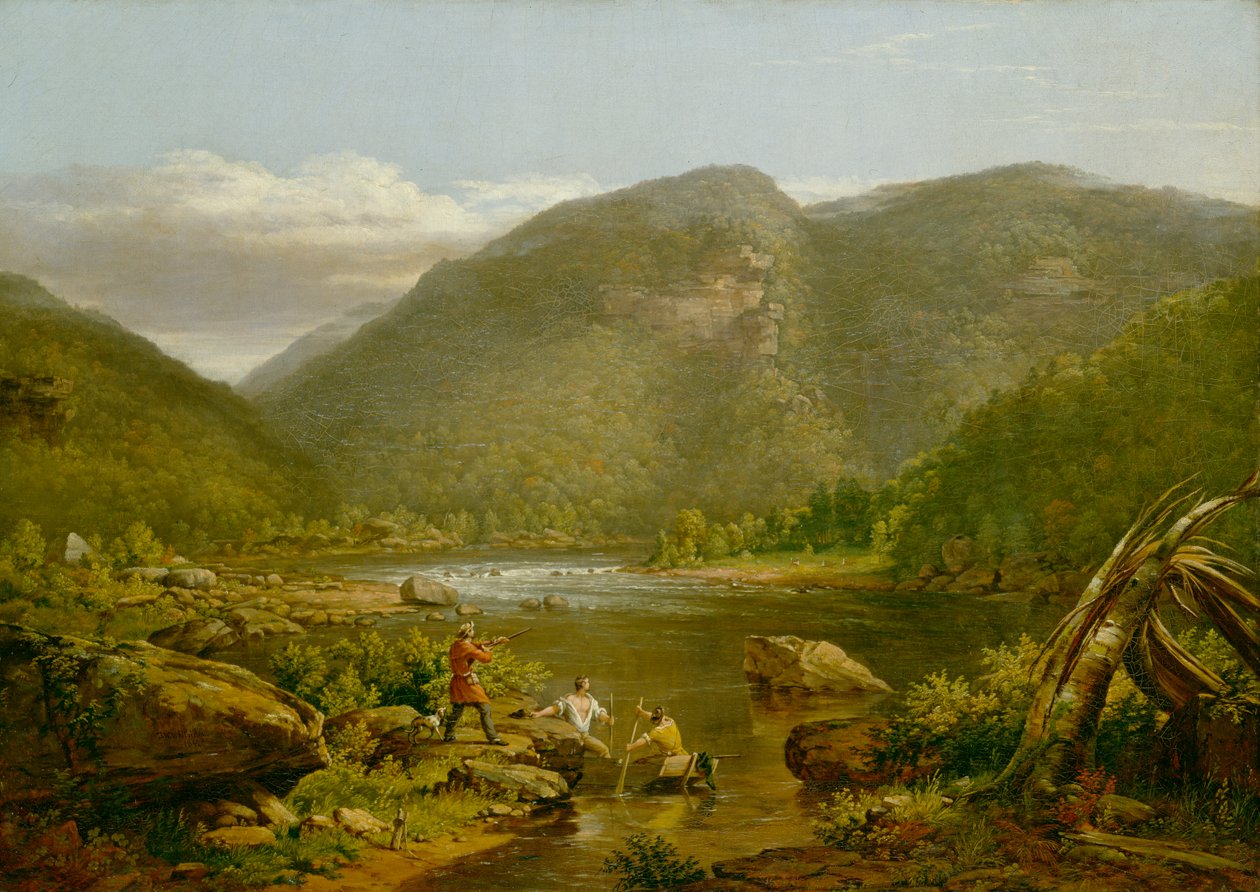 Krähennest, 1848 von Thomas Worthington Whittredge