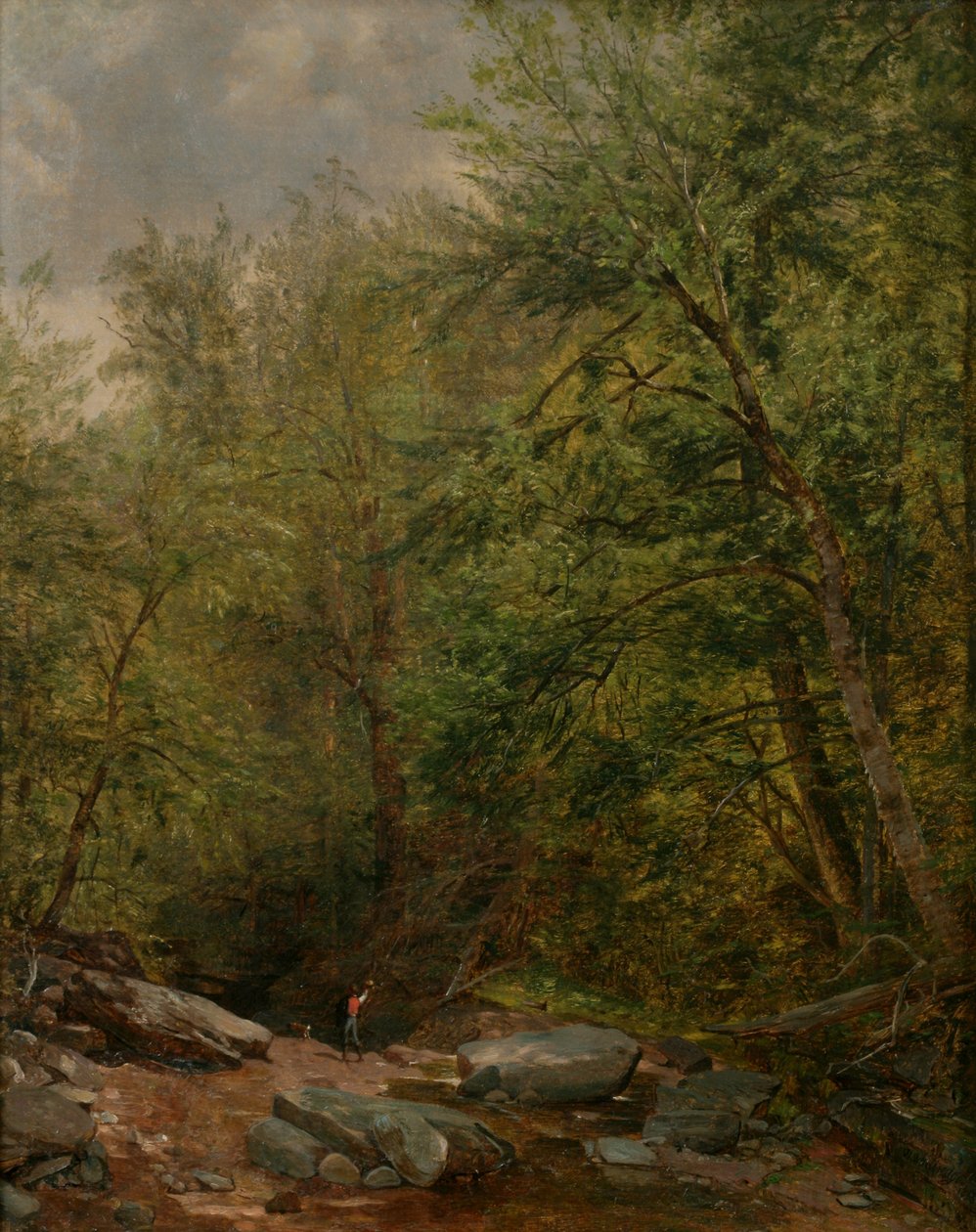 Studie aus der Natur, 1863 von Thomas Worthington Whittredge