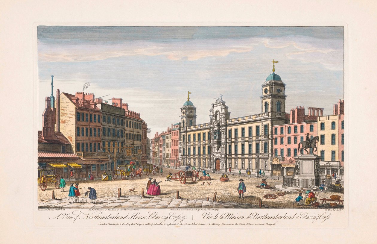 Northumberland House, Charing Cross von Thomas (after) Bowles