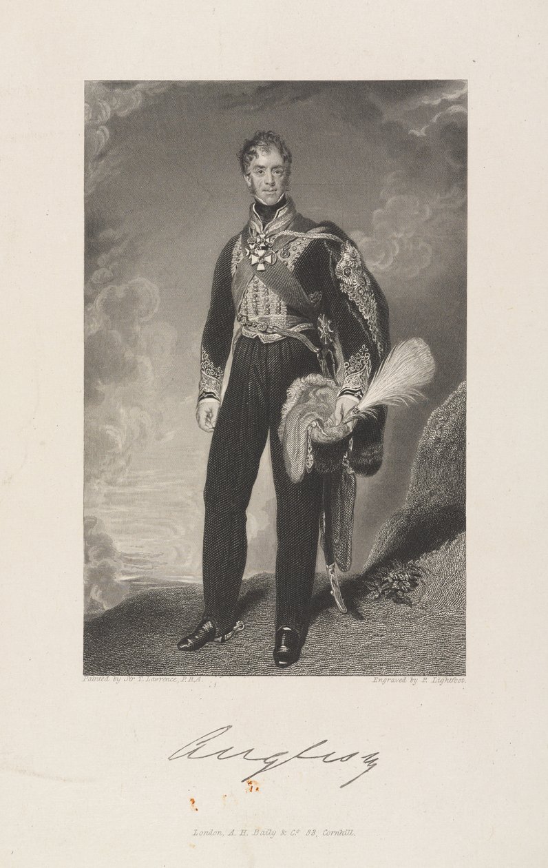 Anglesey, Henry William Paget von Thomas (after) Lawrence