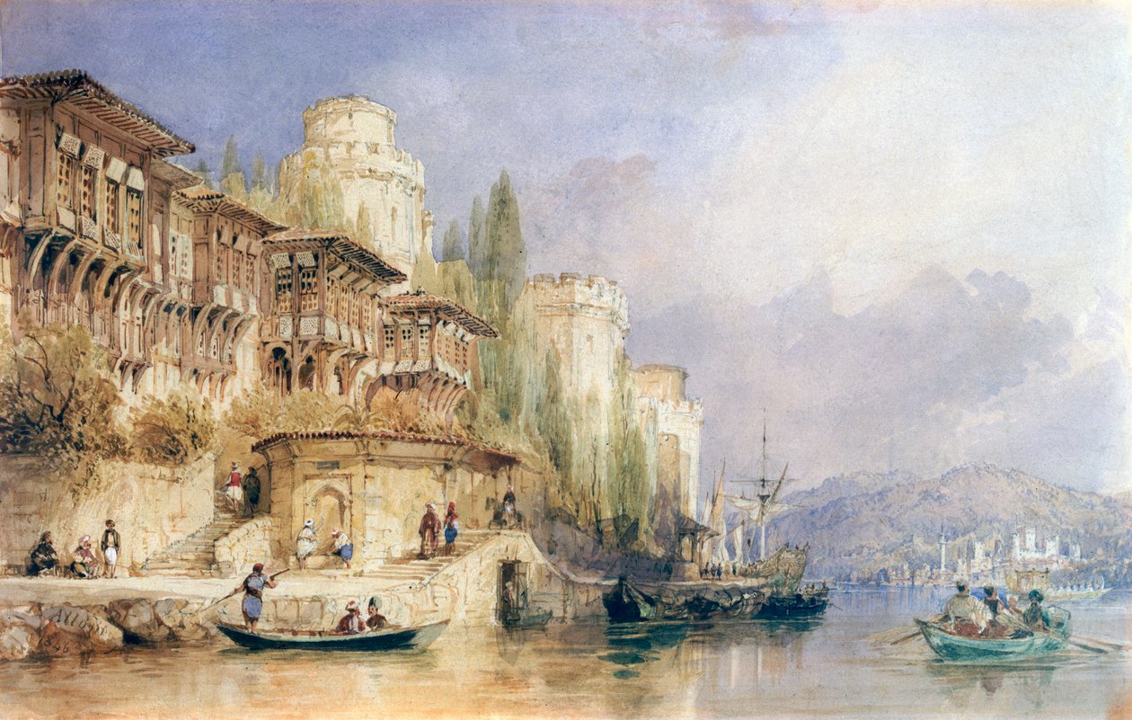 Das Haus am Bosporus von Thomas Allom