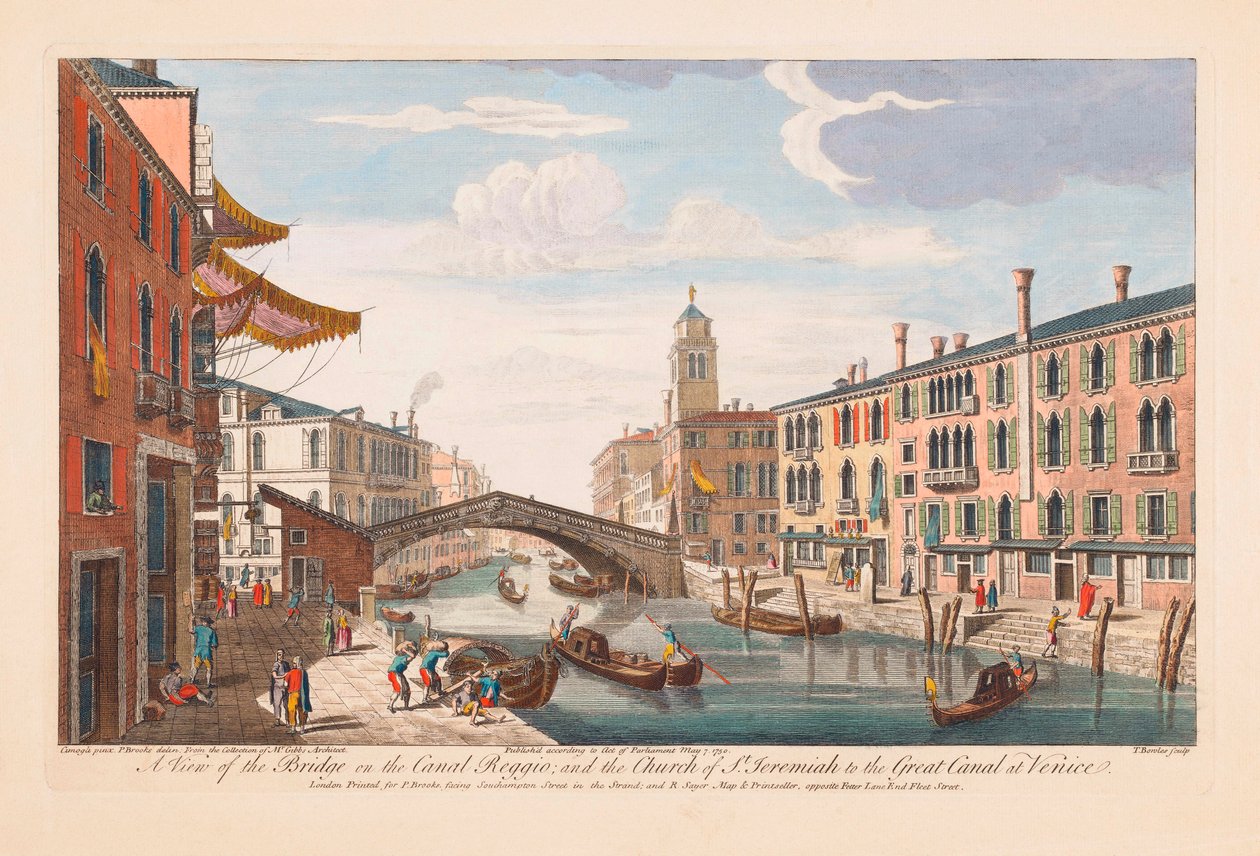 Venedig, Italien ca. 1750 von Thomas Bowles