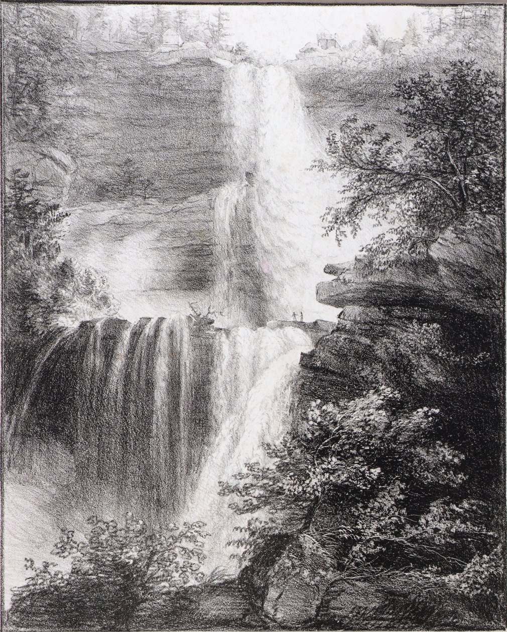 Wasserfälle bei Catskill von Thomas Cole