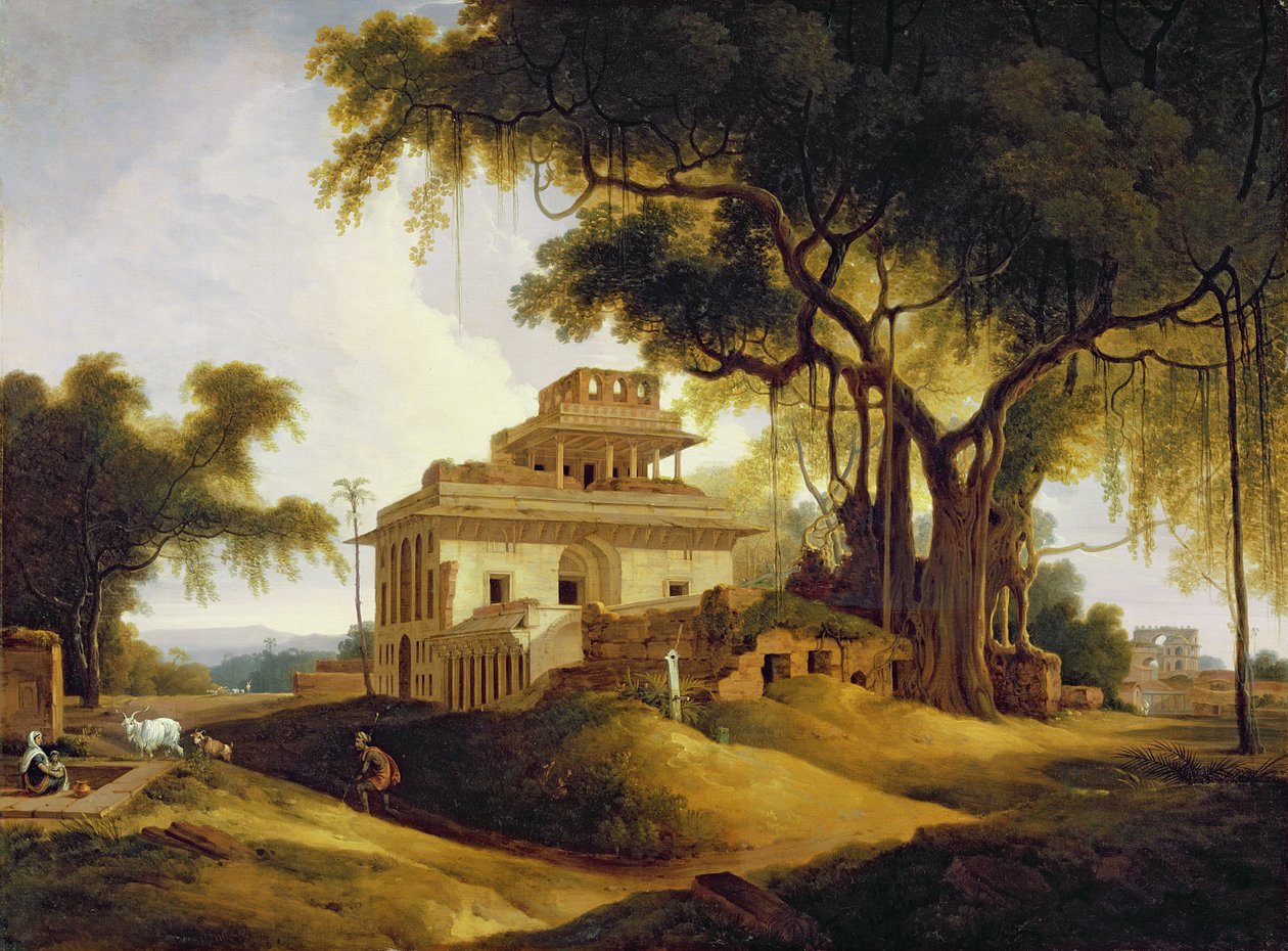 Ruinen von Naurattan, Sasaram, Bihar von Thomas Daniell
