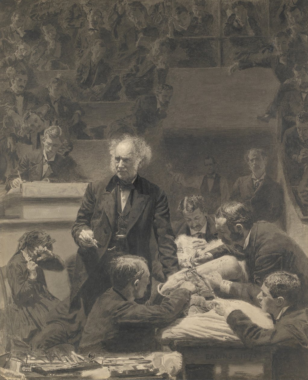 Gross Clinic, 1875-76 von Thomas Eakins