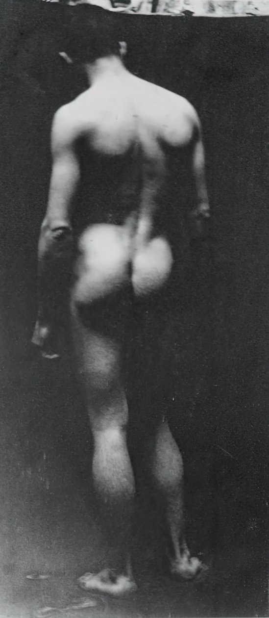 Stehender Akt Samuel Murray, ca. 1890-1892 von Thomas Eakins