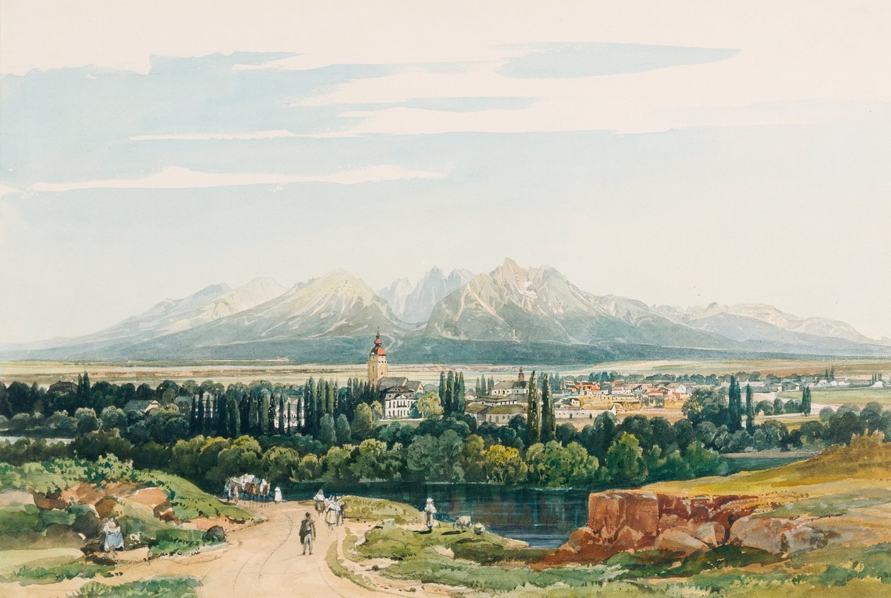 Schloss Lomnitz und die Tatra in Ungarn von Thomas Ender