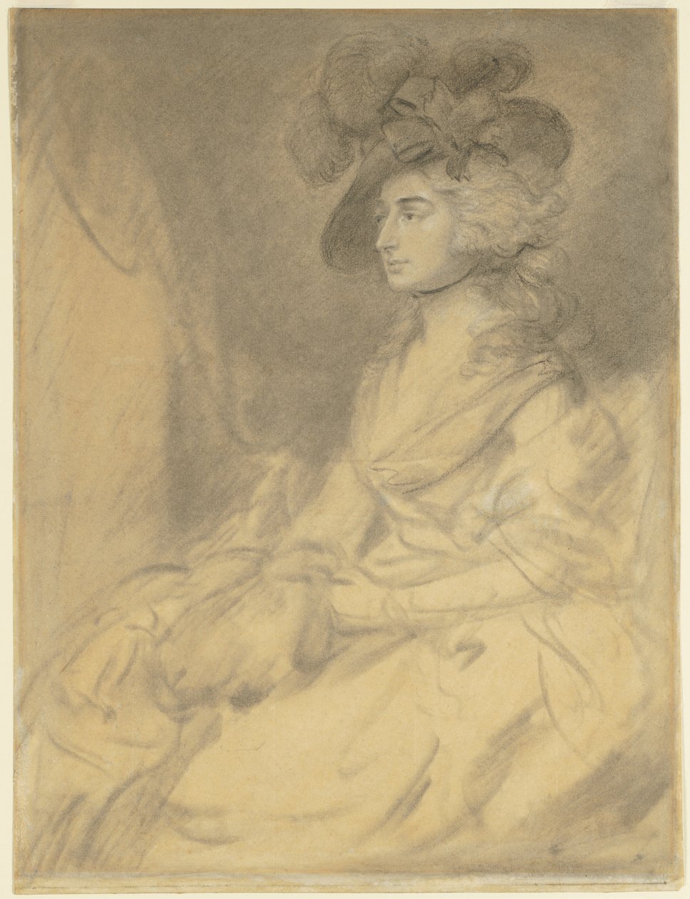 Mrs. Sarah Siddons, 1785 von Thomas Gainsborough