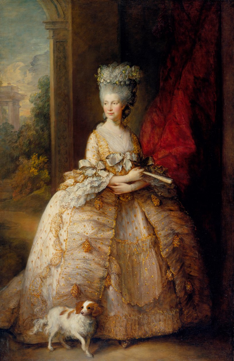 Königin Charlotte (1744-1818) von Thomas Gainsborough