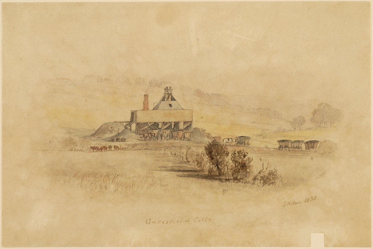 Garesfield-Kohlenmine von Thomas H. Hair