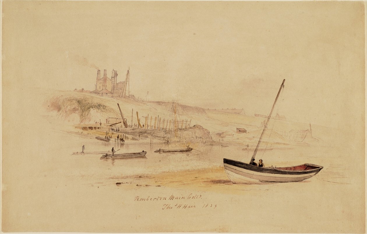 Pemberton Main Colliery von Thomas H. Hair