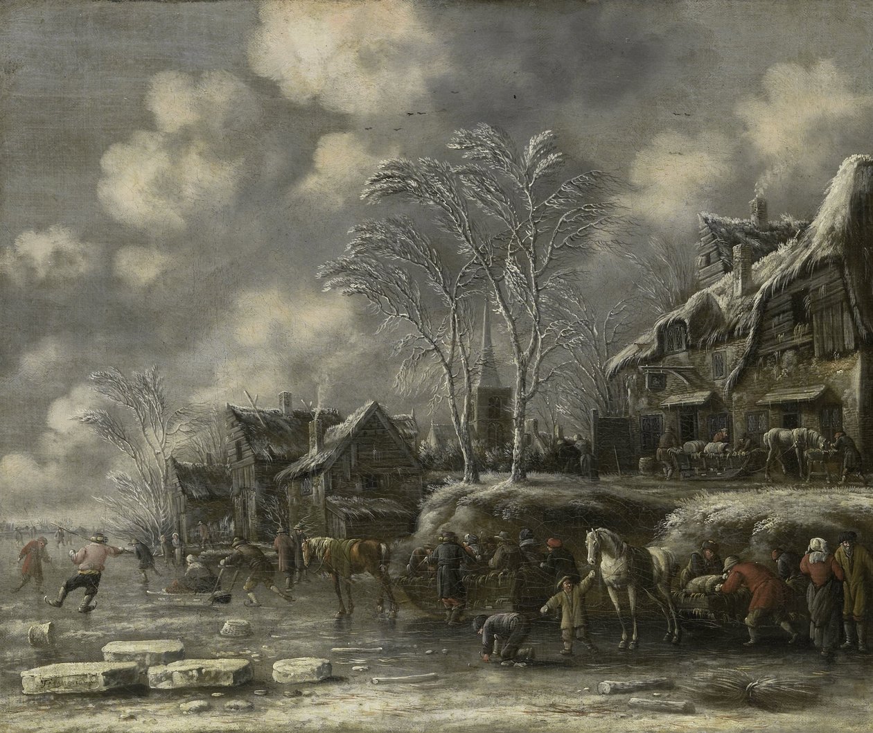 Winterszene von Thomas Heeremans