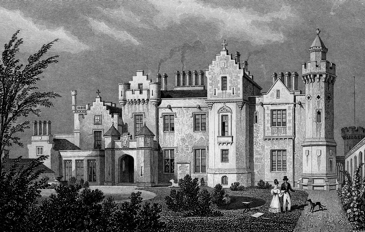 Ansicht von Abbotsford von Thomas Hosmer Shepherd