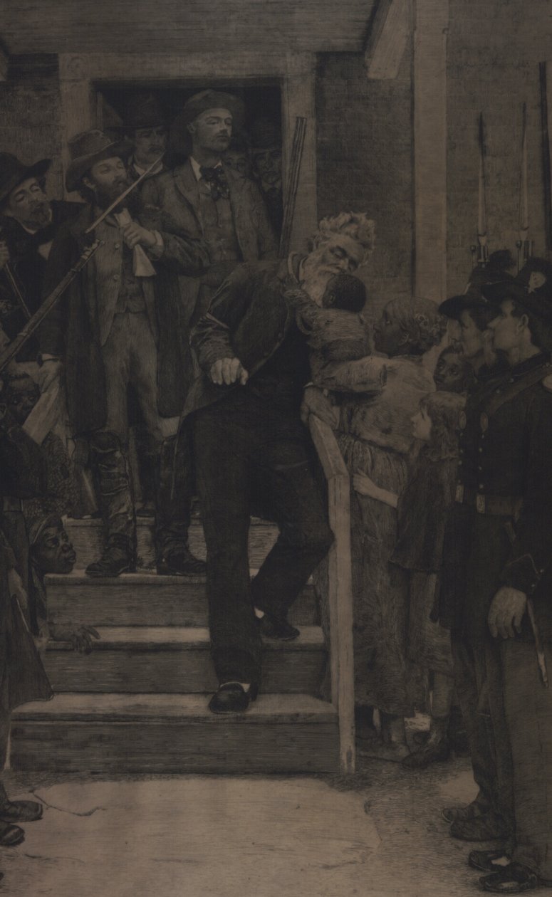 Die letzten Momente von John Brown von Thomas Hovenden