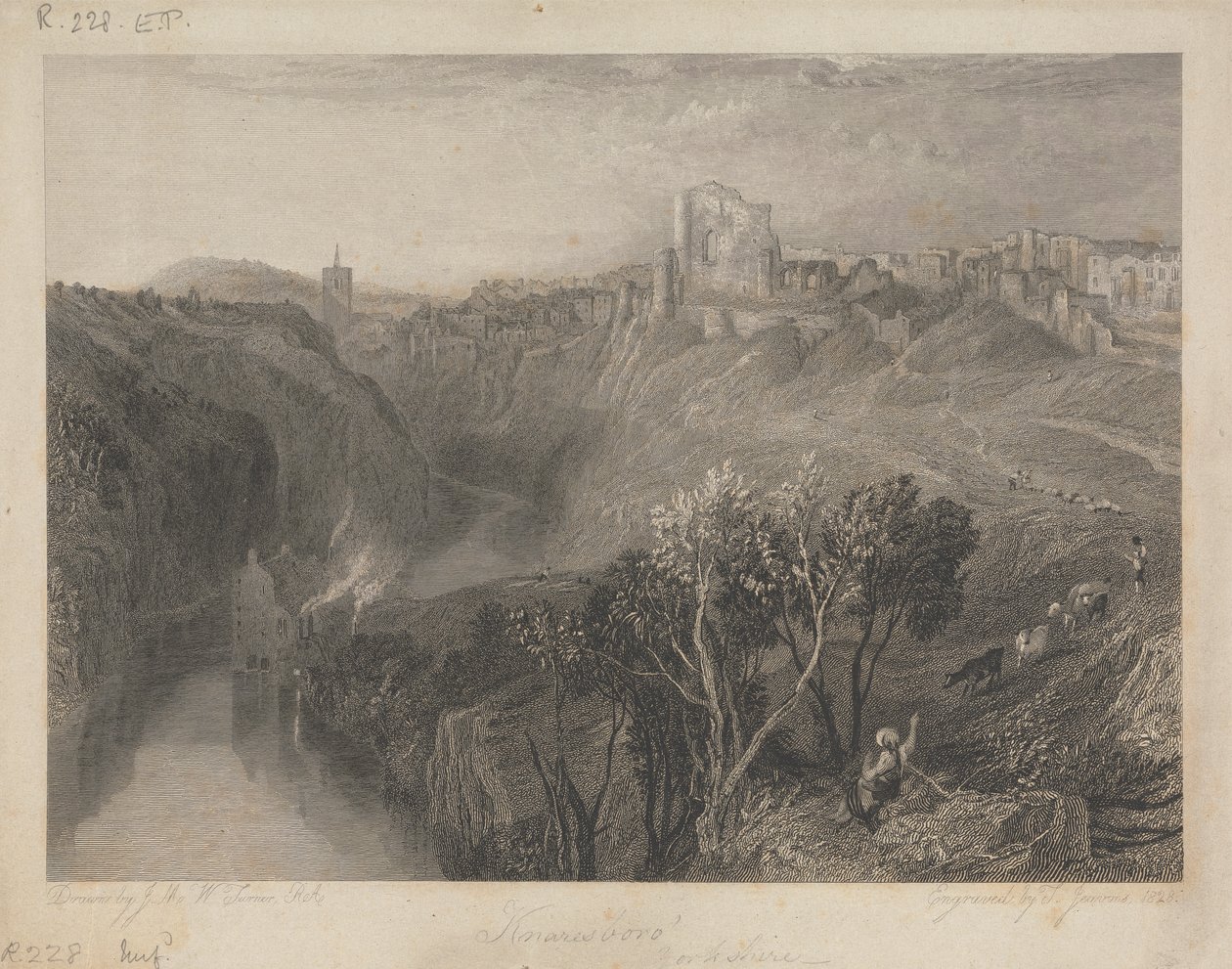 Knaresborough, Yorkshire von Thomas Jeavons