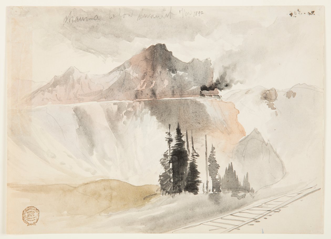 Chama unterhalb des Gipfels von Thomas Moran