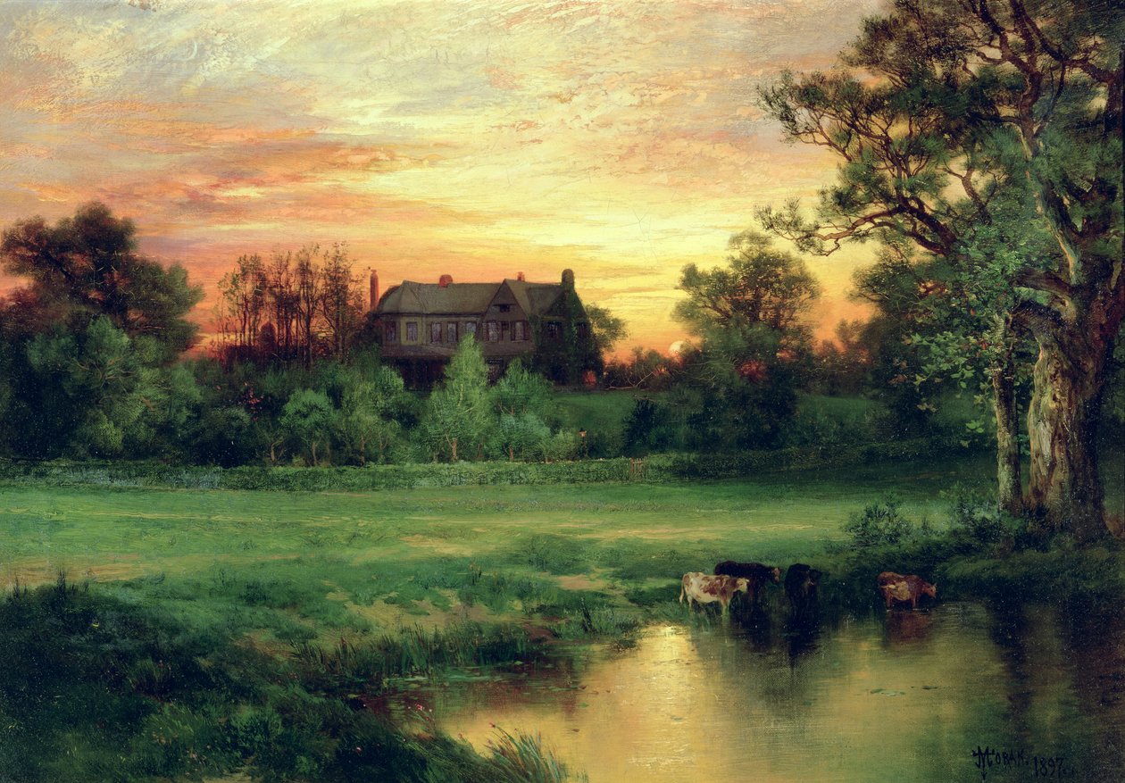 Easthampton, Long Island, 1897 von Thomas Moran