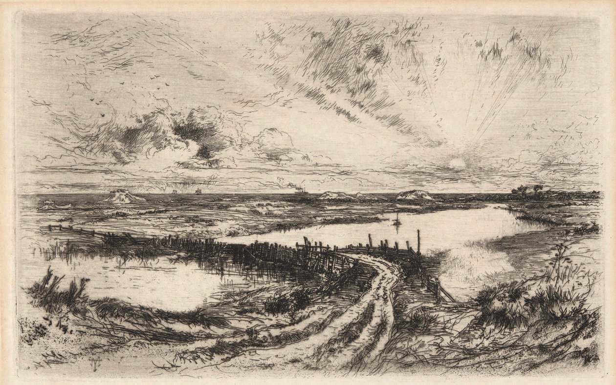 Sonnenaufgang von Thomas Moran