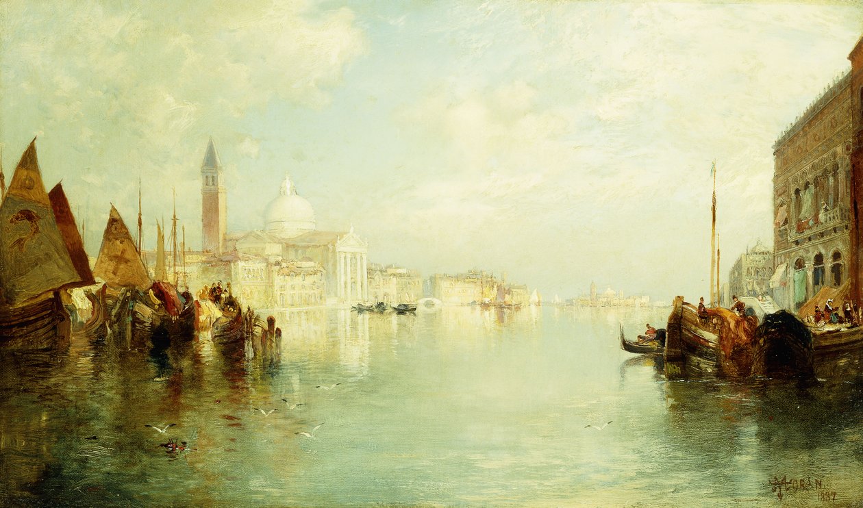 Der Große Kanal, 1887 von Thomas Moran