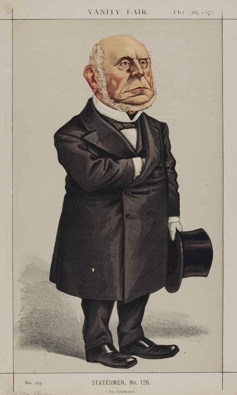 CF Adams, Vanity Fair, 1872-10-05 von Thomas Nast