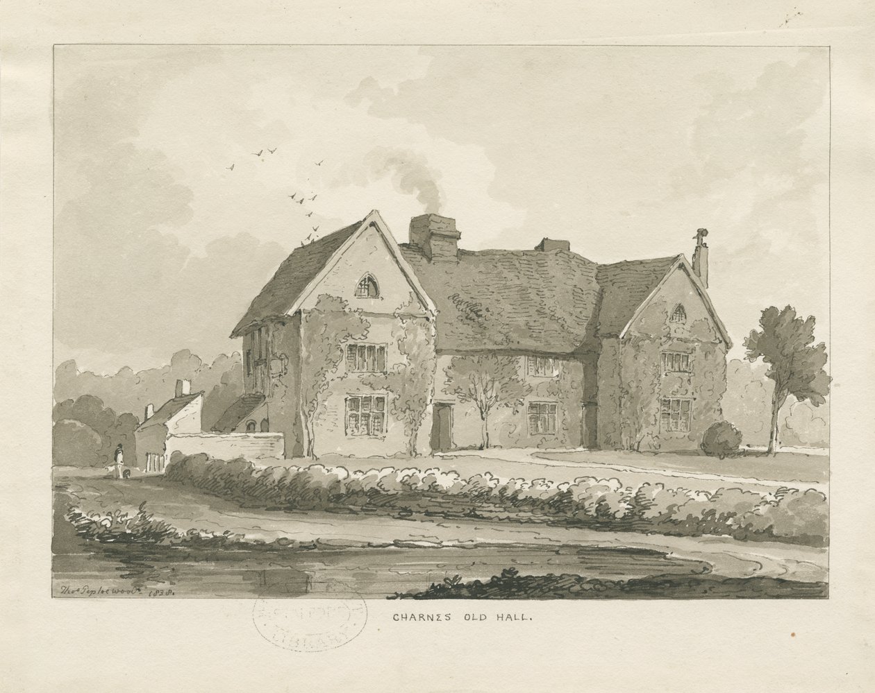 Charnes Hall von Thomas Peploe Wood