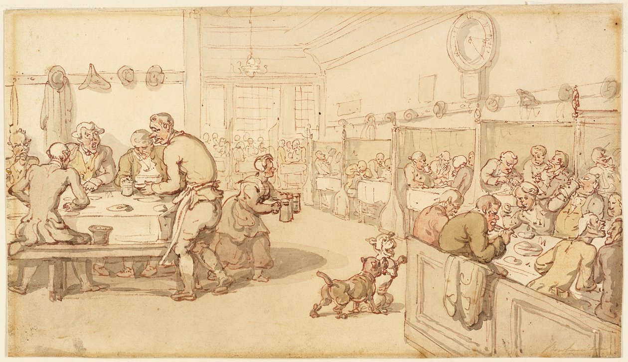 In einem alten englischen Gasthaus von Thomas Rowlandson