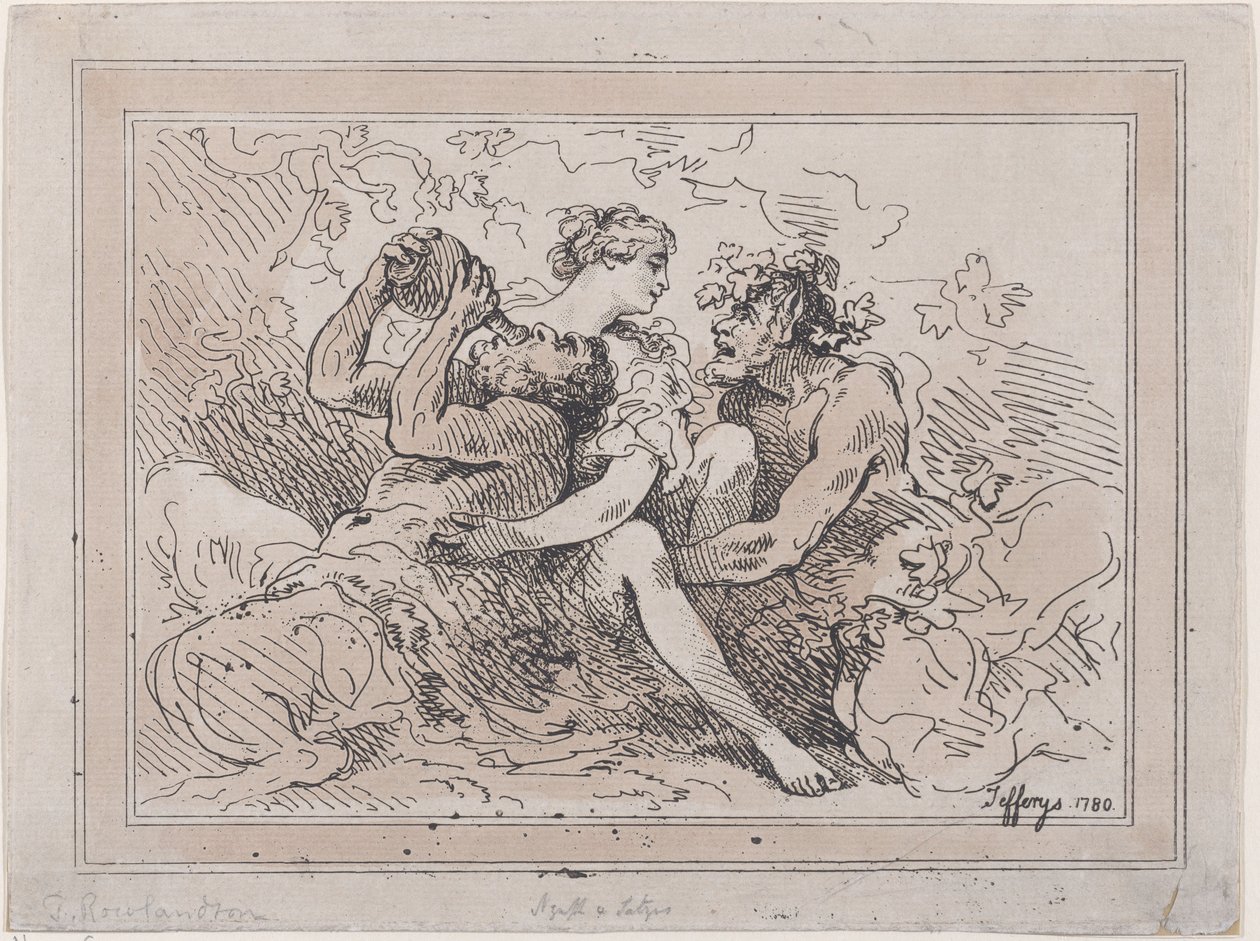 Bacchanten, 1786 von Thomas Rowlandson