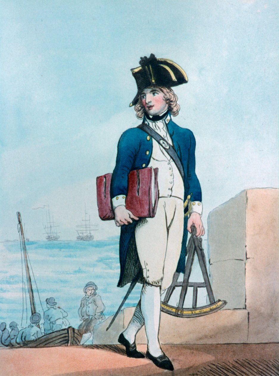 Kandidat für die Marines, 1799 von Thomas Rowlandson