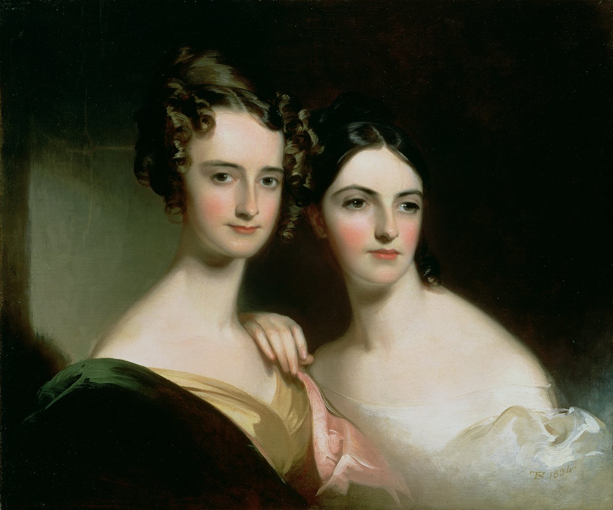 Porträt von Ellen und Mary McIlvaine von Thomas Sully
