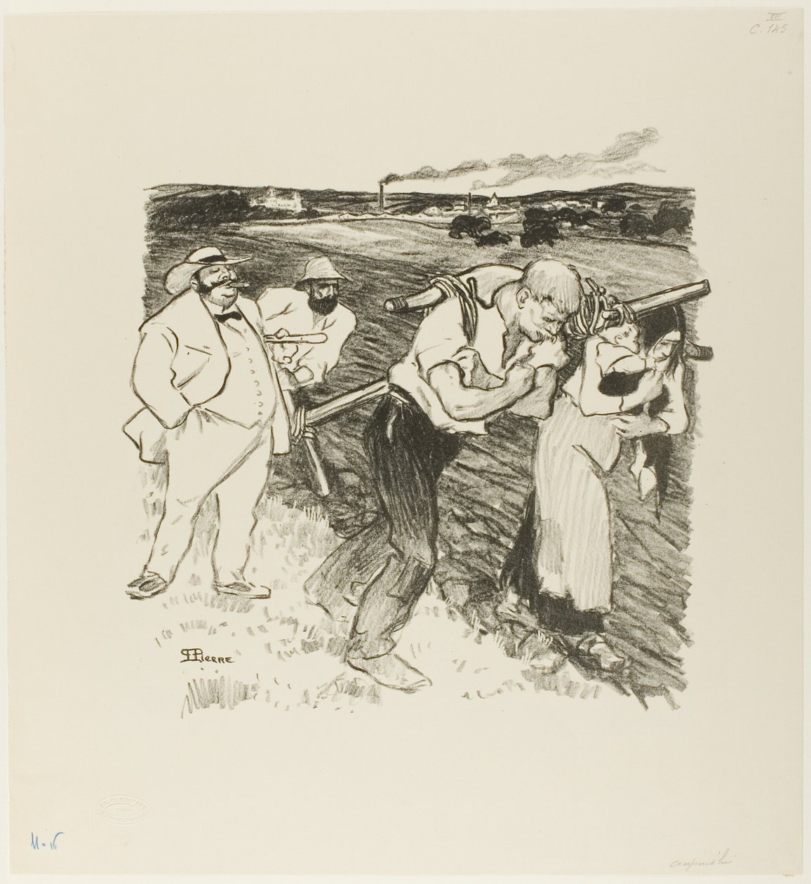 Heute! von Théophile Alexandre Pierre Steinlen