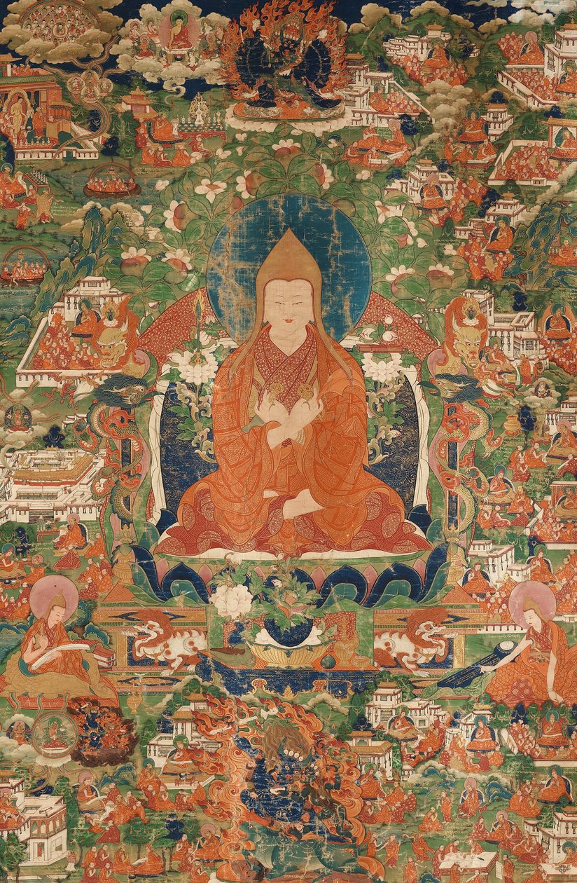 Tsongkhapa, Ende 18. - Anfang 19. Jahrhundert von Tibetan culture.