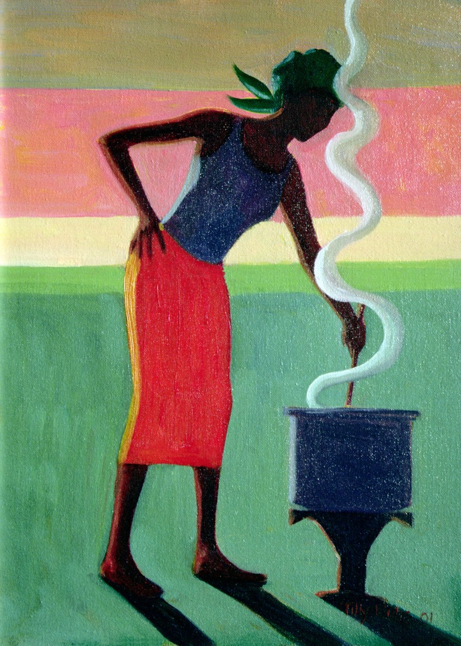 Reis kochen, 2001 von Tilly Willis