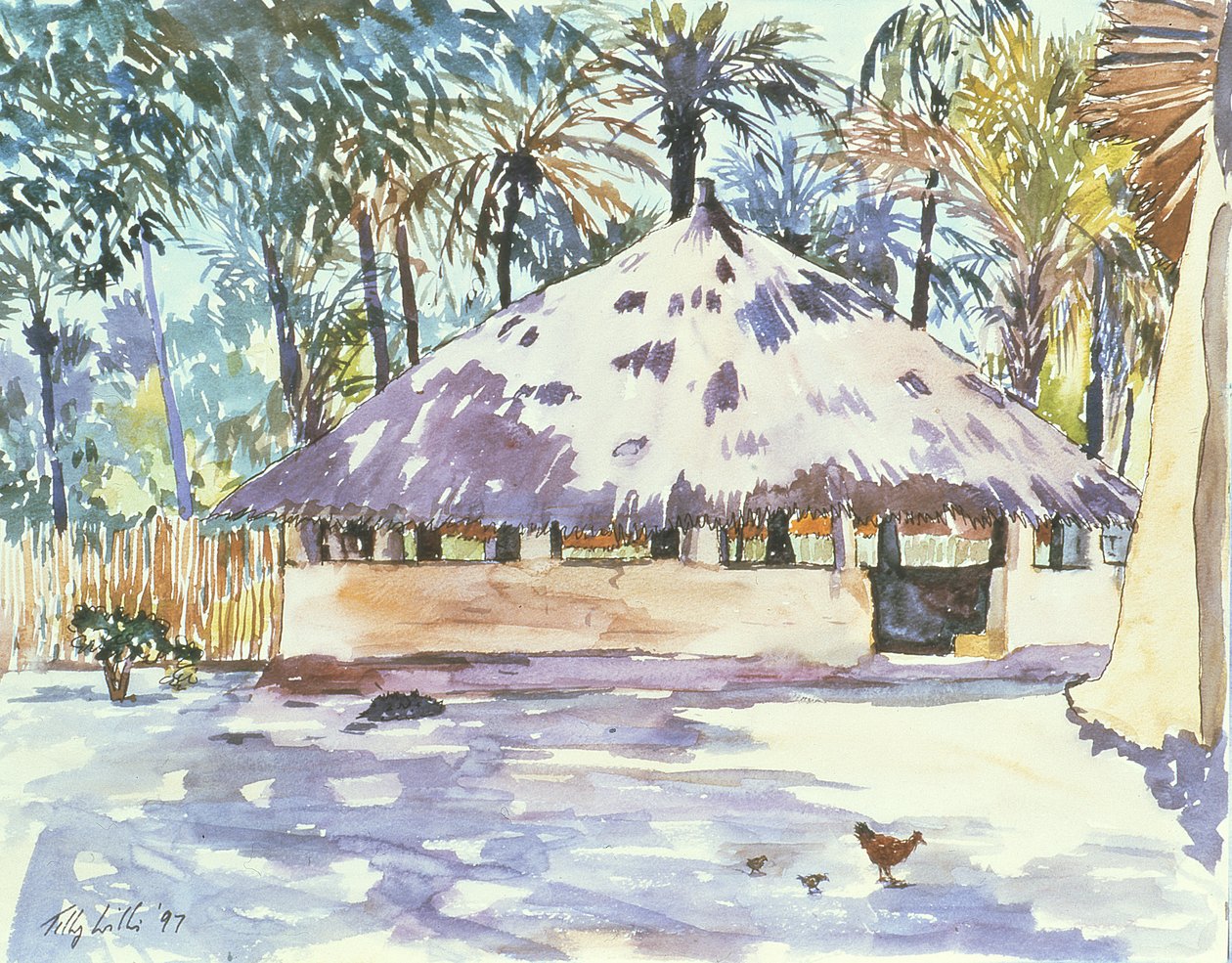 Die Rotunde, Senegal, Westafrika, 1997 von Tilly Willis