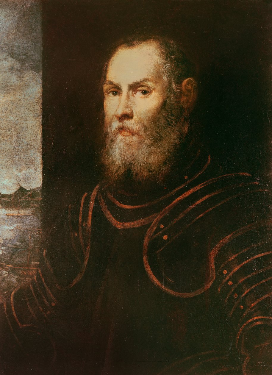 Porträt eines Admirals von Tintoretto