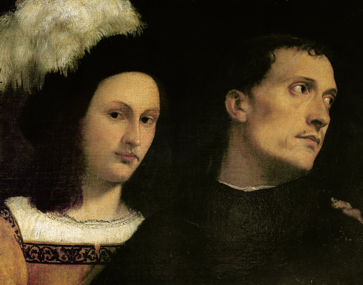 Ein Konzert (Detail) von Tiziano Vecelli