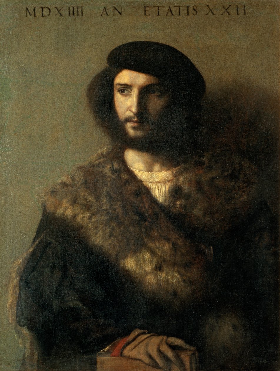 Ein Kranker, um 1514 von Tiziano Vecelli