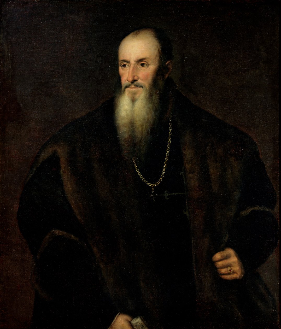 Porträt von Nicolas Perrenot de Granvelle, 1548 von Tiziano Vecelli