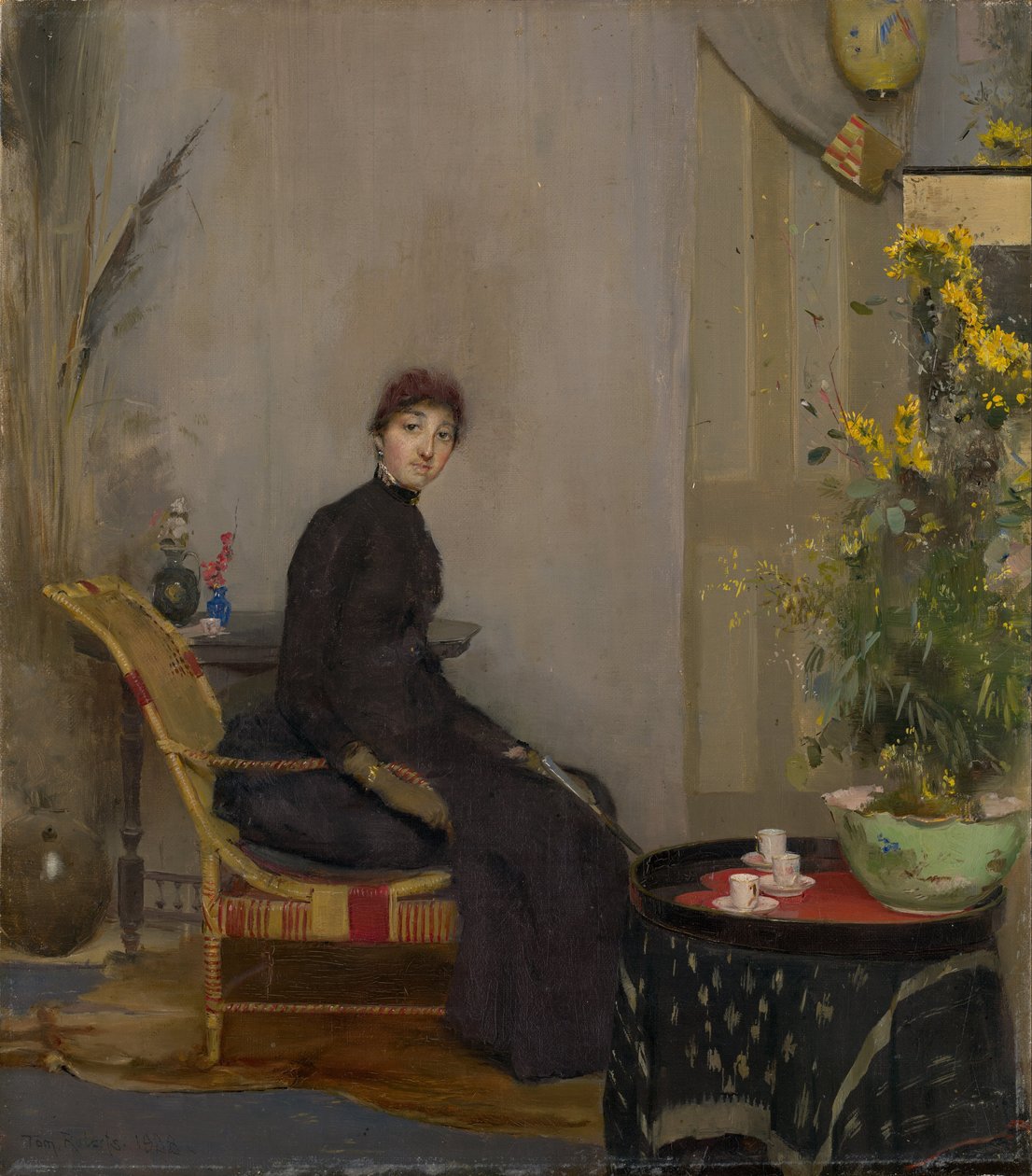 Mrs. L. A. Abrahams von Tom Roberts