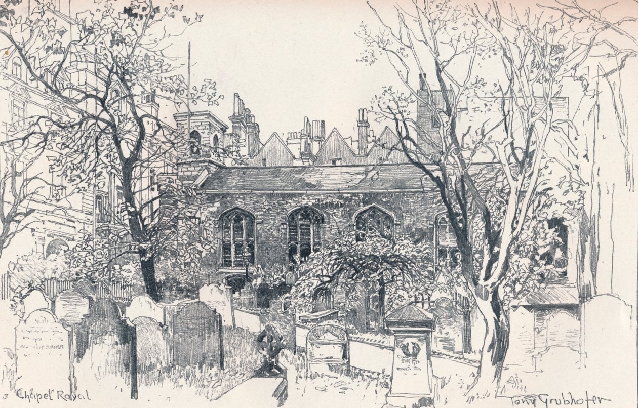 Chapel Royal, um 1902 von Tony Grubhofer