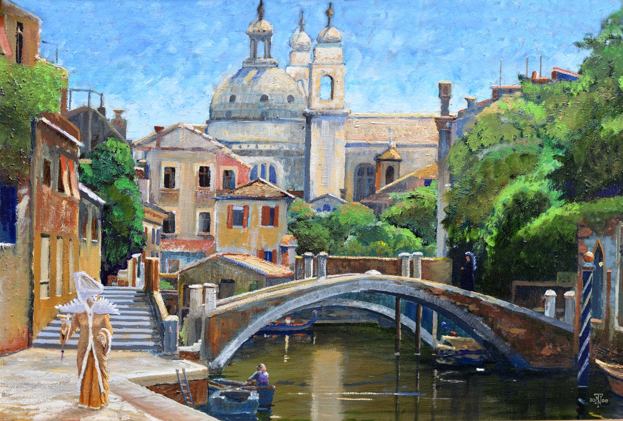 Karneval in Venedig von Trevor Neal