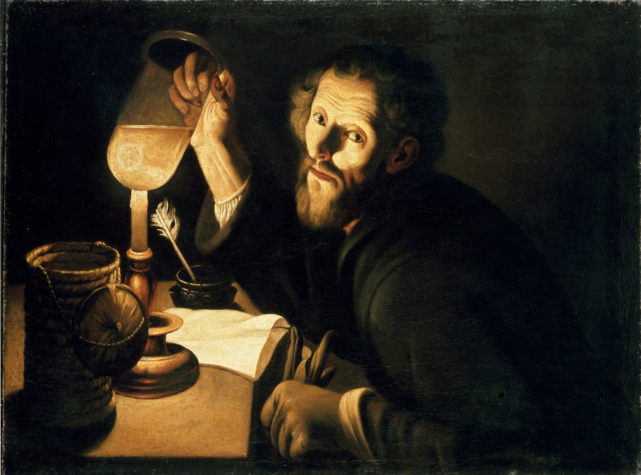 Ein Arzt mit einer Urinprobe, ca. 1630-1633 von Trophime Bigot