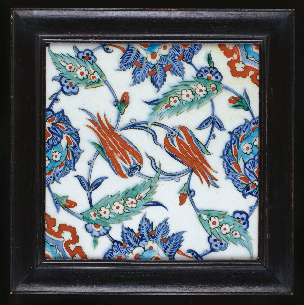 Eine Iznik-Keramikfliese, ca. 1580 von Turkish School