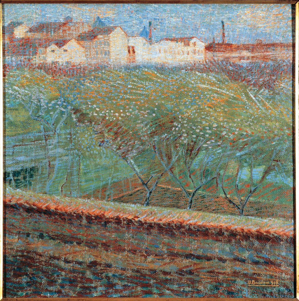 Aprilabend, von Umberto Boccioni von Umberto Boccioni