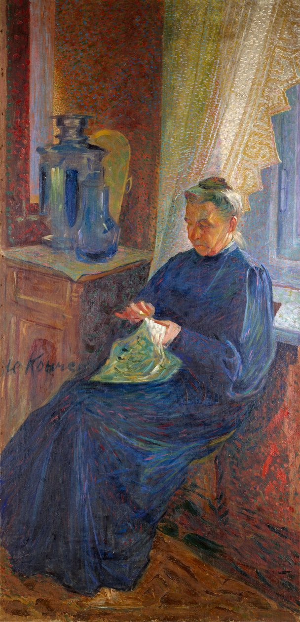 Porträt von Madame Sophie Popoff von Umberto Boccioni