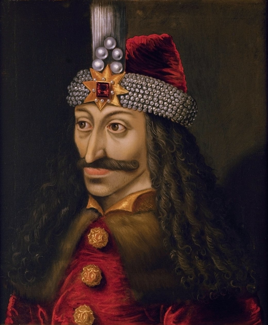Vlad Ţepeş, der Pfähler, Woiwode der Walachei 1456-1465 (gestorben 1477) von Unbekannt Unbekannt