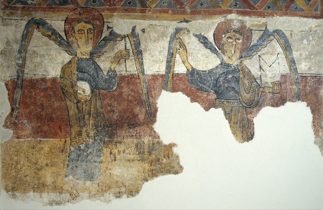 Engel aus Santa Maria de Taüll von Unbekannt Unbekannt