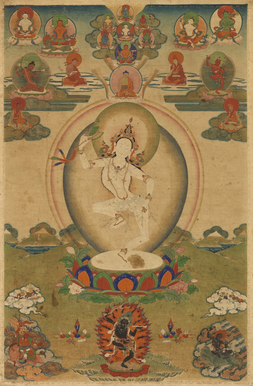 Machig Labdron, die tibetische Yogini von Unbekannt Unbekannt